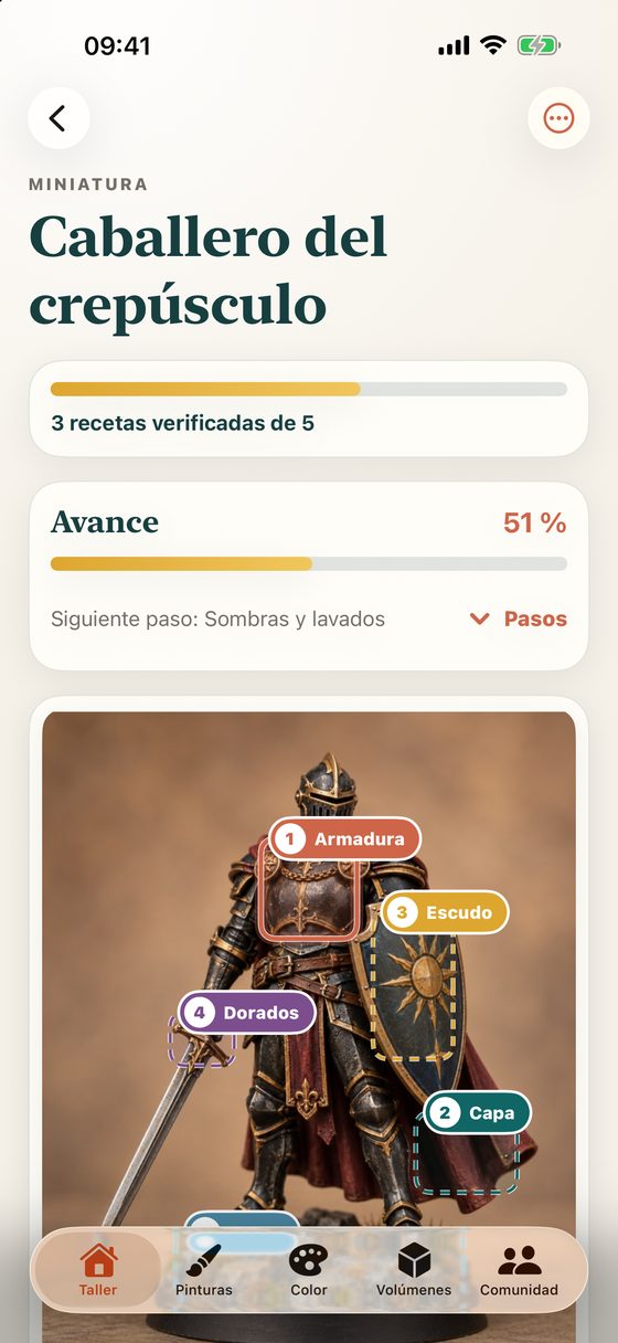 Captura de pantalla: Una receta para cada zona